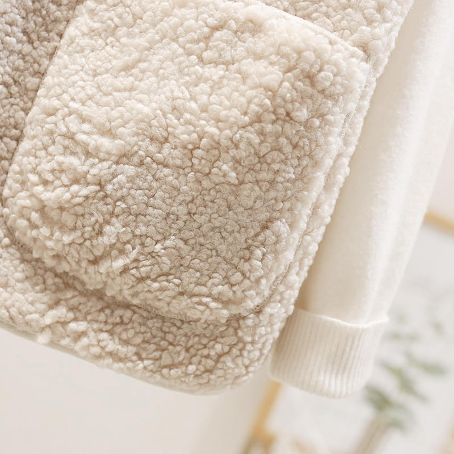 Frauen Teddy kuschelige Fleece Weste