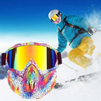 Winter Ski Snowboardbrille mit Kälteschutz