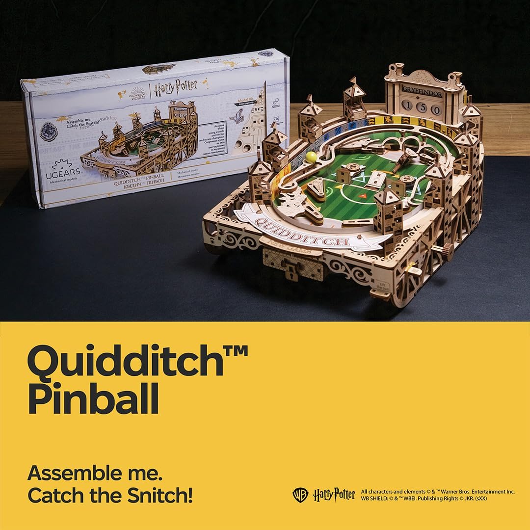 Quidditch 3D Pinball Wooden Puzzle