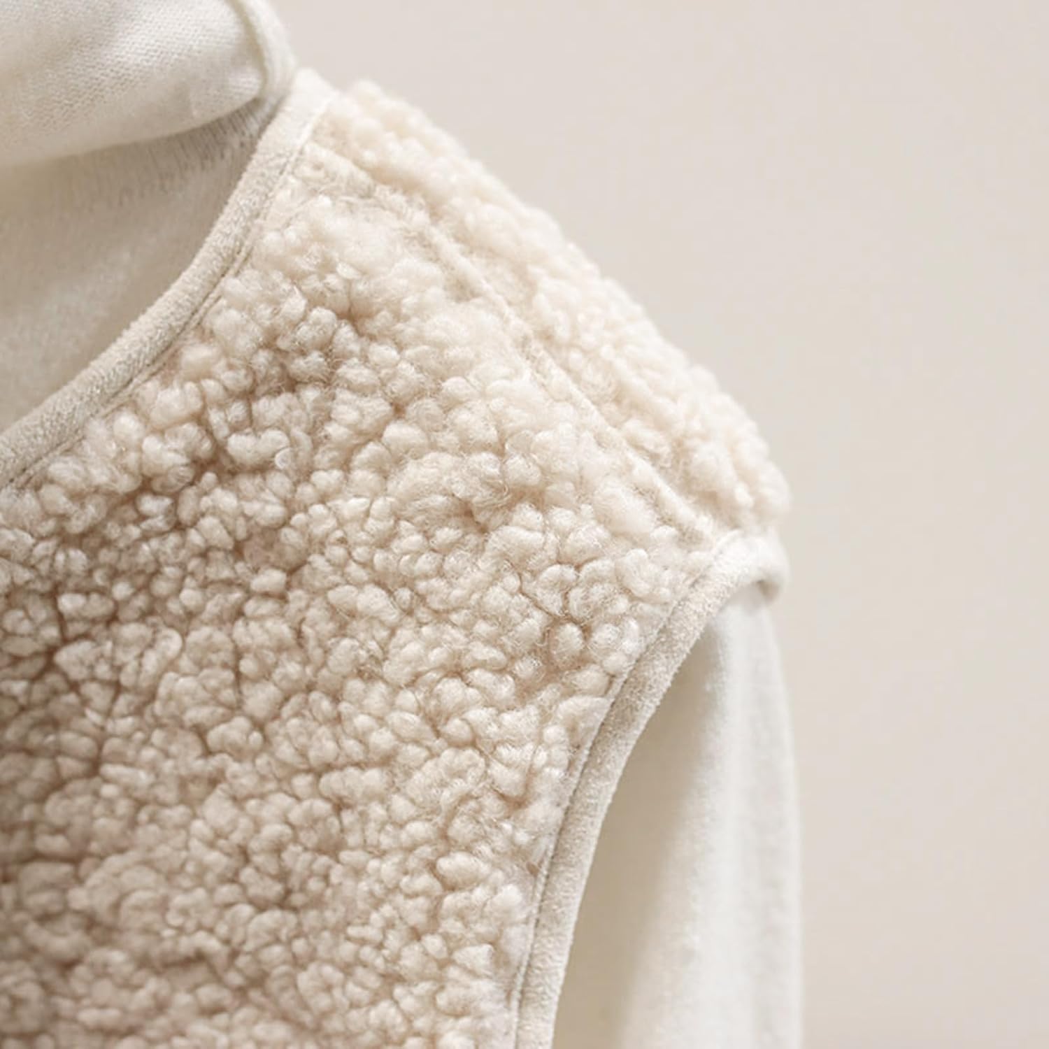 Frauen Teddy kuschelige Fleece Weste
