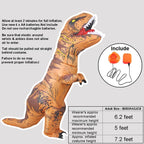 Aufblasbares T-Rex Halloween Kostüm