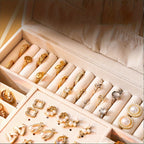 Tinker Schmuck-Organizer Box aus Leder