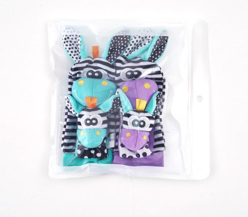 Lina Kuschelset: Plüschsocken & Armband