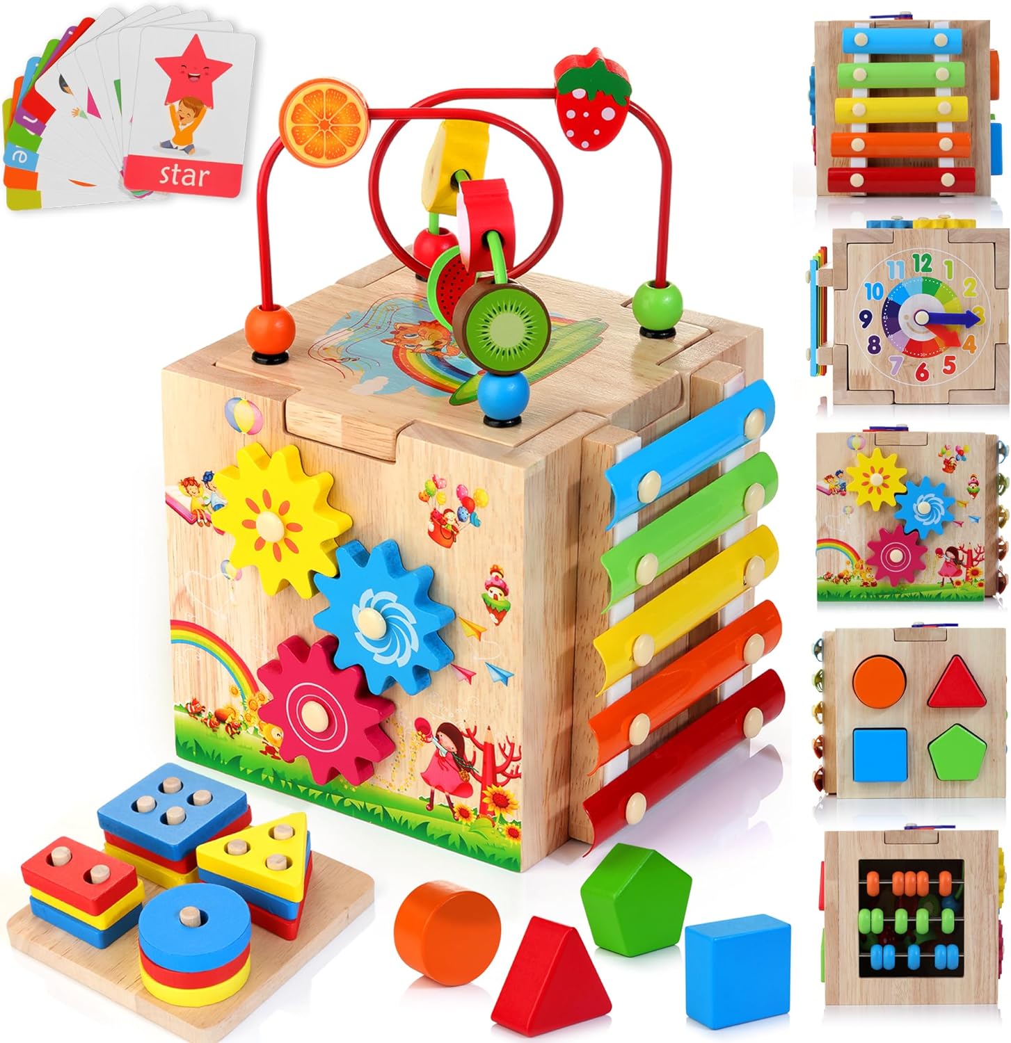 Mino 8-in-1 Lernwürfel