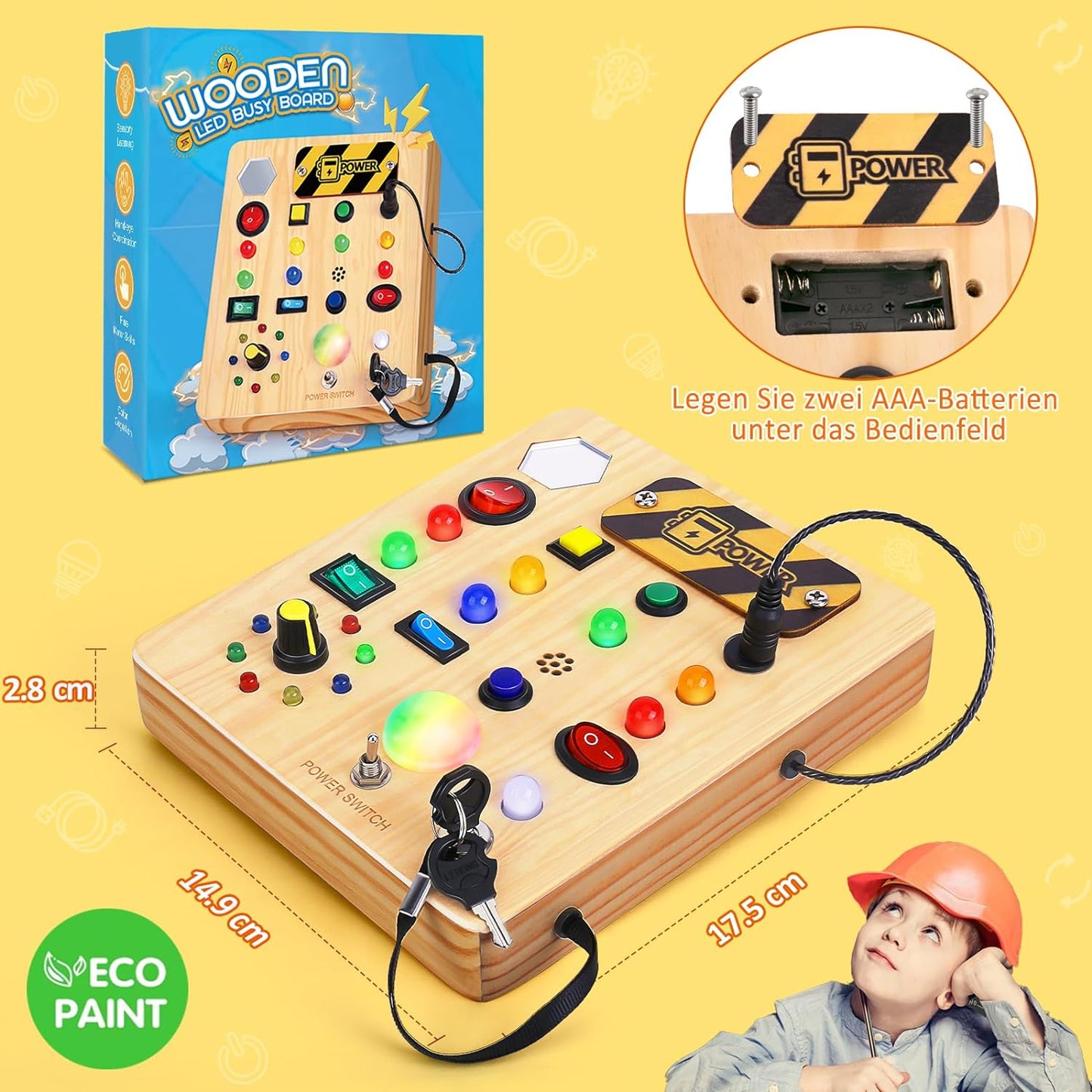 Luca's Musik Spielbrett