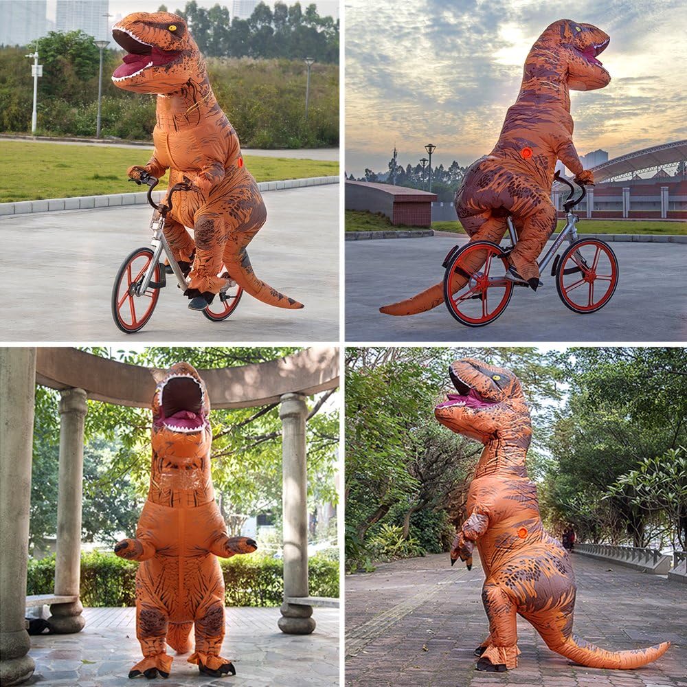 Aufblasbares T-Rex Halloween Kostüm