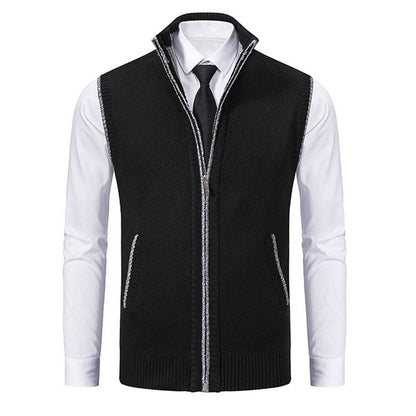 Herren Casual Fleece Herbstweste