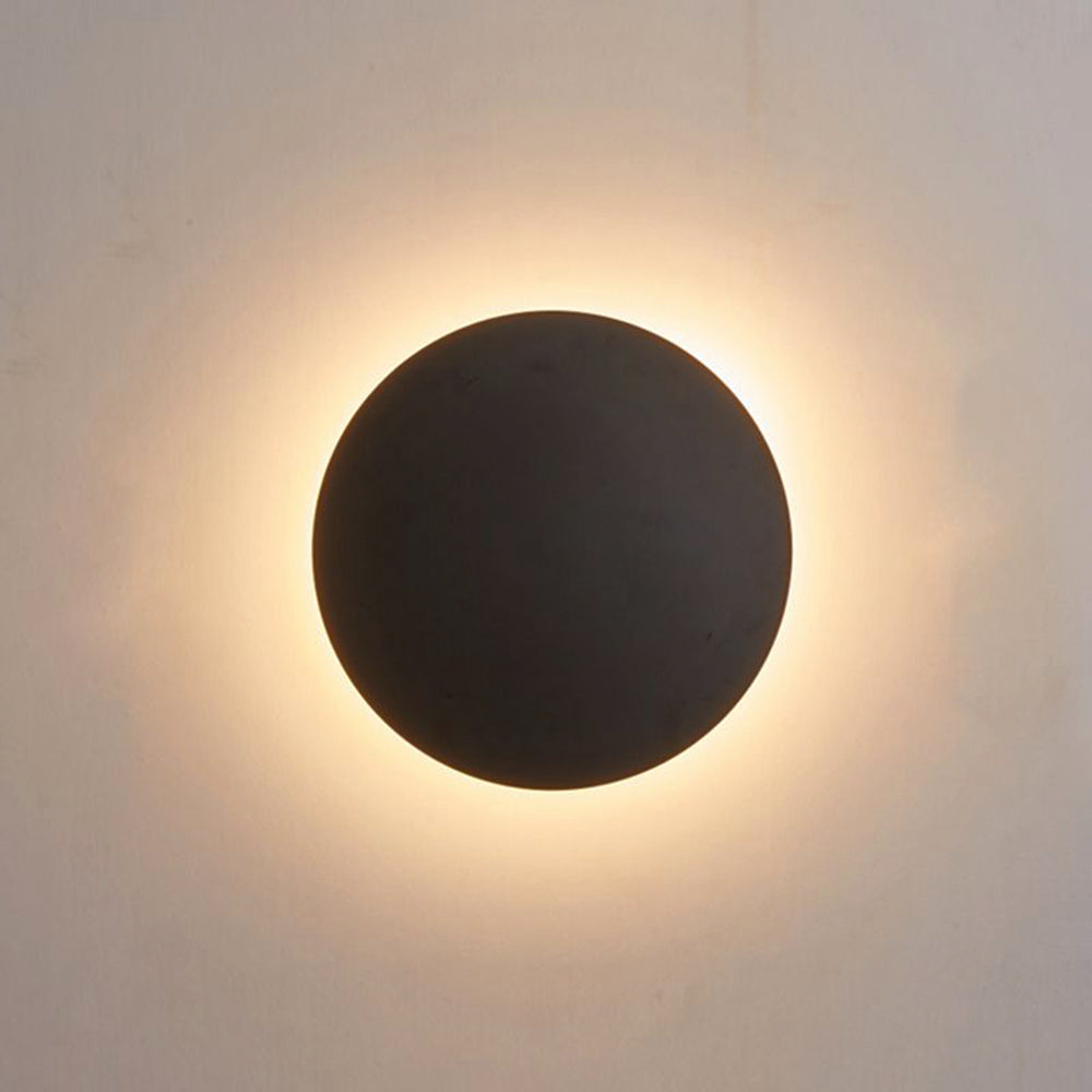 Vollmond-Glanz LED-Wandleuchte