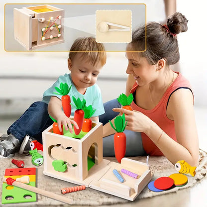 Lina's Spielwürfel – 8-in-1 Vanea-Entwicklungsbox für Babys