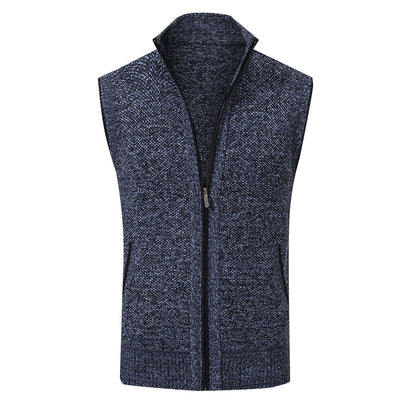 Herren Casual Fleece Herbstweste
