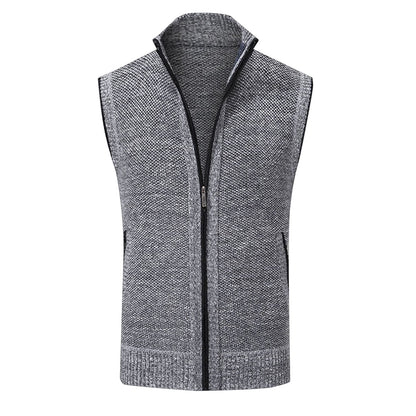 Herren Casual Fleece Herbstweste