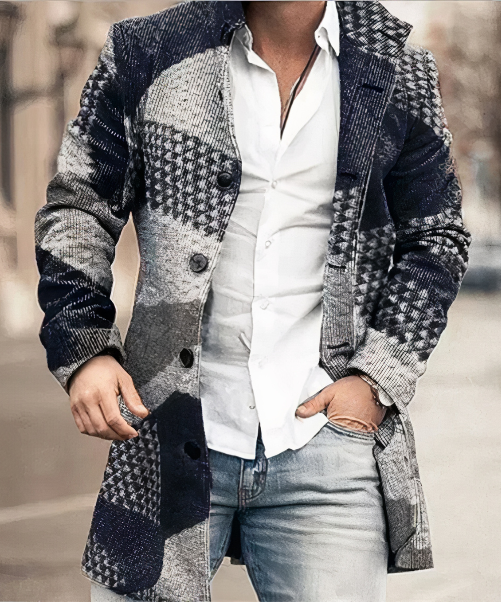 Eleganter Herren Trenchcoat