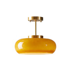 Livia Vintage Glas-Deckenleuchte