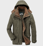 Barna Warme Winter Jacke
