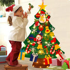 Caylaes Leuchtender Filz-Weihnachtsbaum