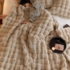 Warme bequeme Kuschel Decke für das Sofa & Bett