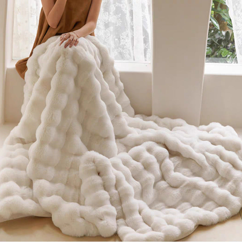 Warme bequeme Kuschel Decke für das Sofa & Bett