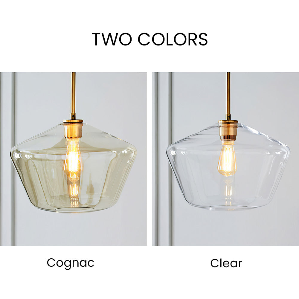 Kani Vintage Glas Pendelleuchte