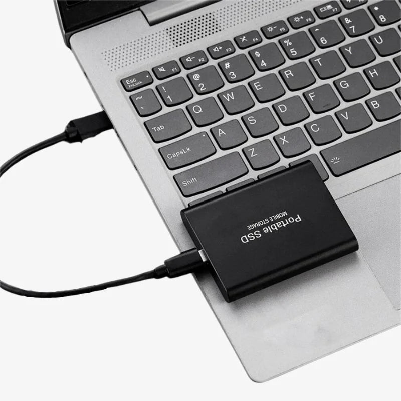 MegaStore I Externe 1-30TB SSD Speicherkarte mit ultra schneller Übetragungsgeschwindigkeit, USB 3.2