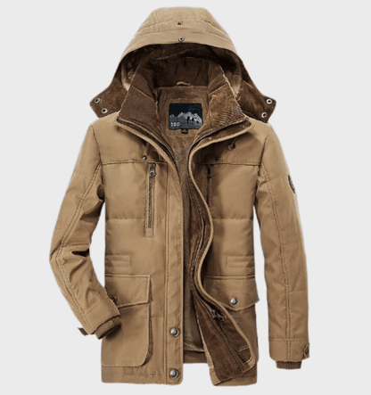 Barna Warme Winter Jacke