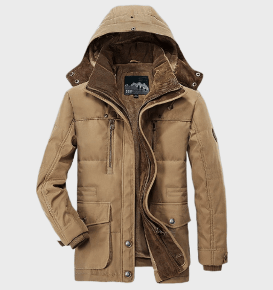 Barna Warme Winter Jacke
