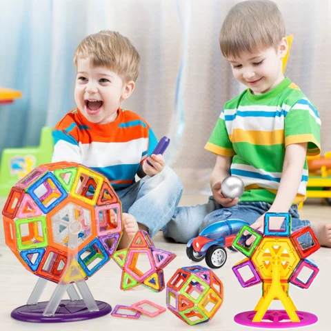 Interaktives Magnet-Puzzle-Set