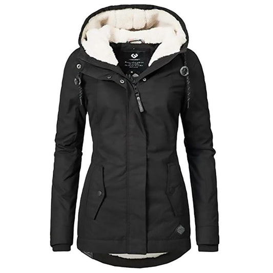 Towana Wasserdichte Jacke mit Kapuze und Futter