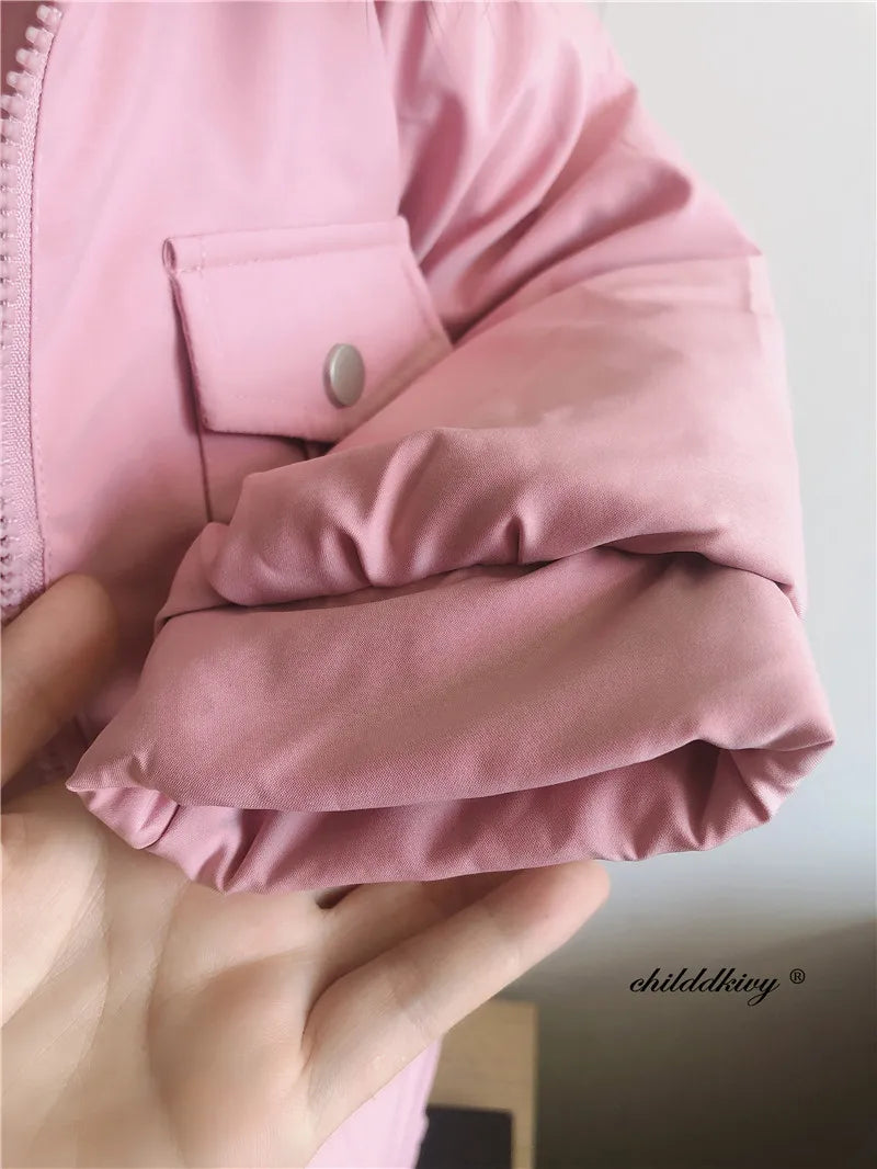 Winterset für Kinder: Daunenjacke + Overall