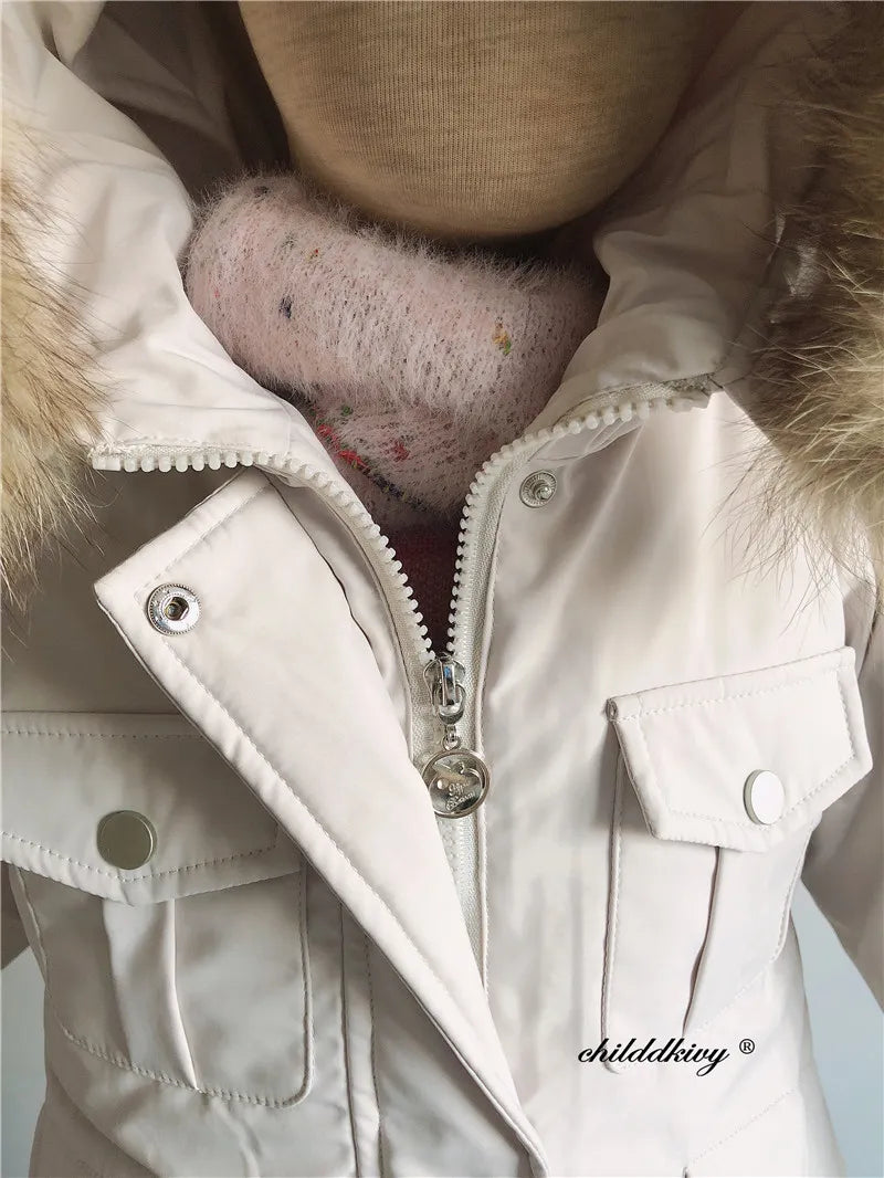 Winterset für Kinder: Daunenjacke + Overall