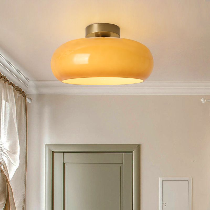 Livia Vintage Glas-Deckenleuchte