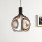 Handgefertigte Holz & Pendelleuchte