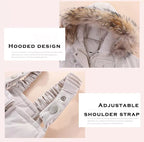 Winterset für Kinder: Daunenjacke + Overall