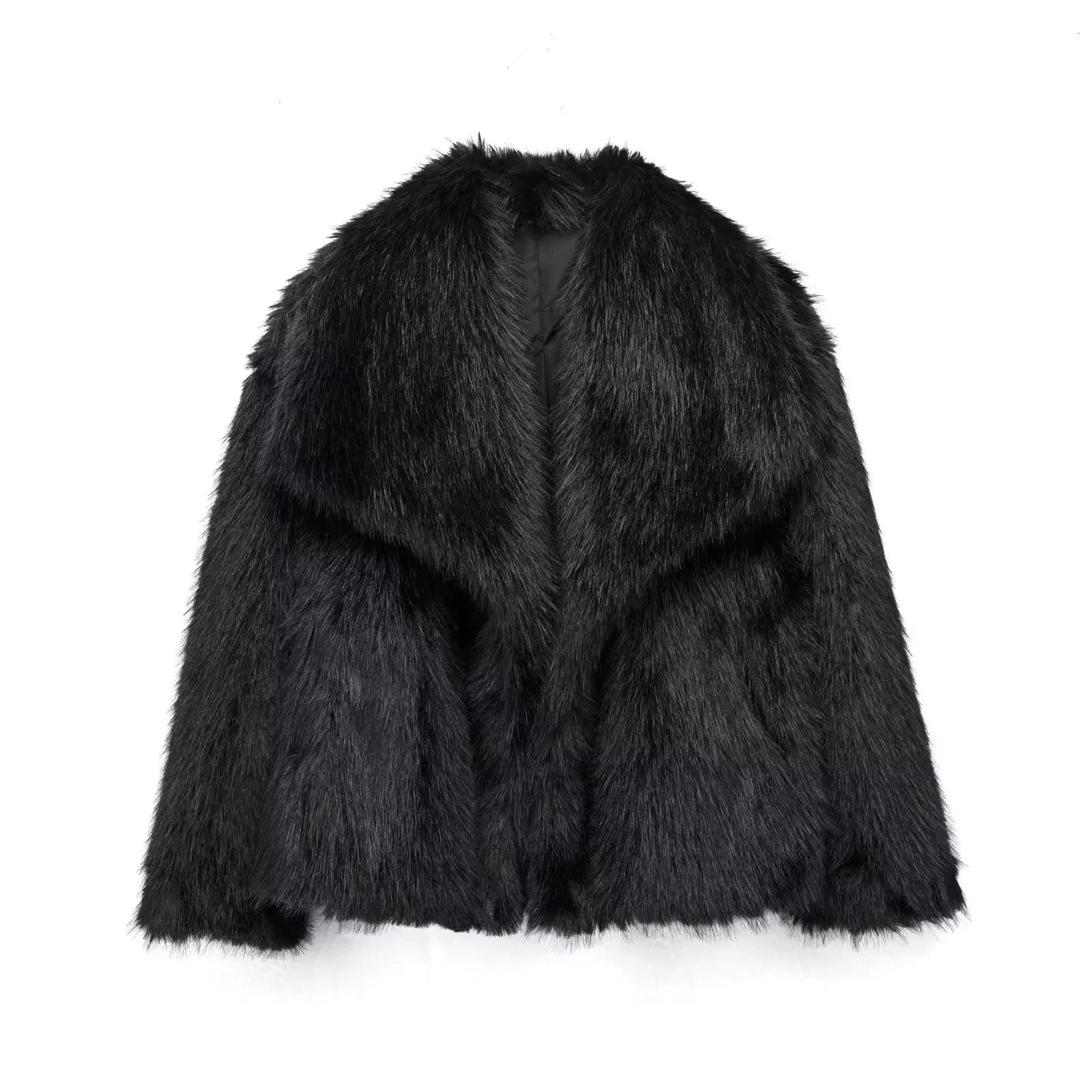 Leona Luxe Kunstfell-Jacke