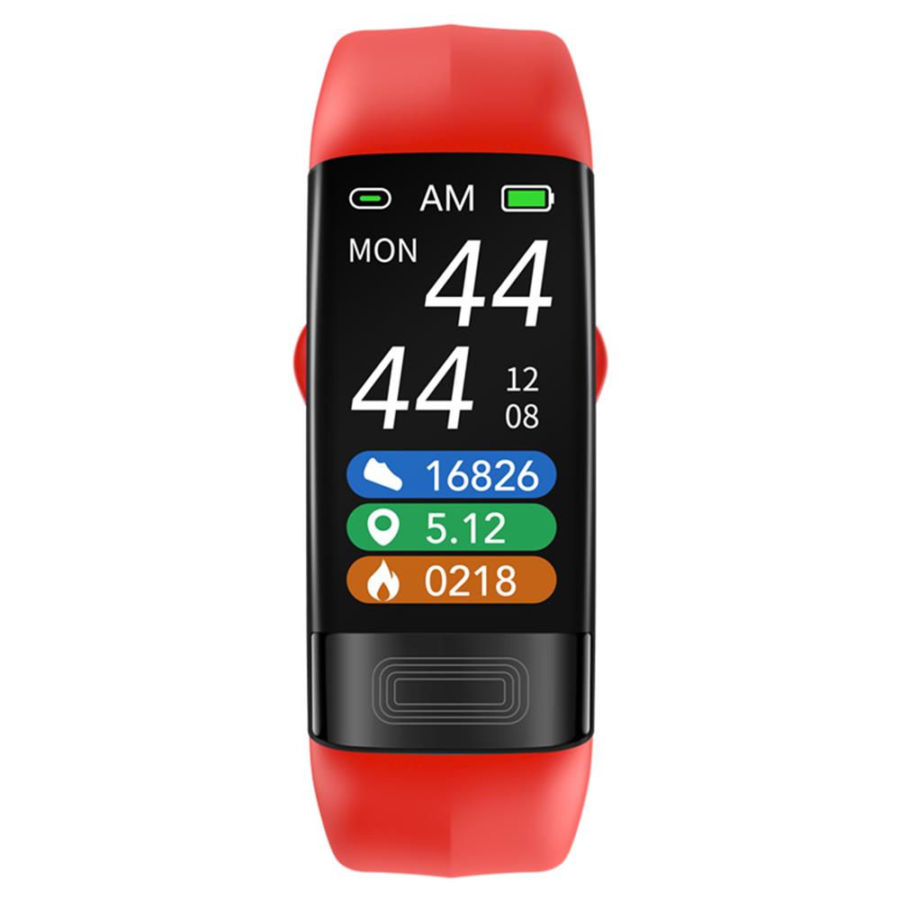 Smartes Armband, Schrittzähler, Blutdruckmessgerät, EKG, Schlaftracker & Herzfrequenztracker