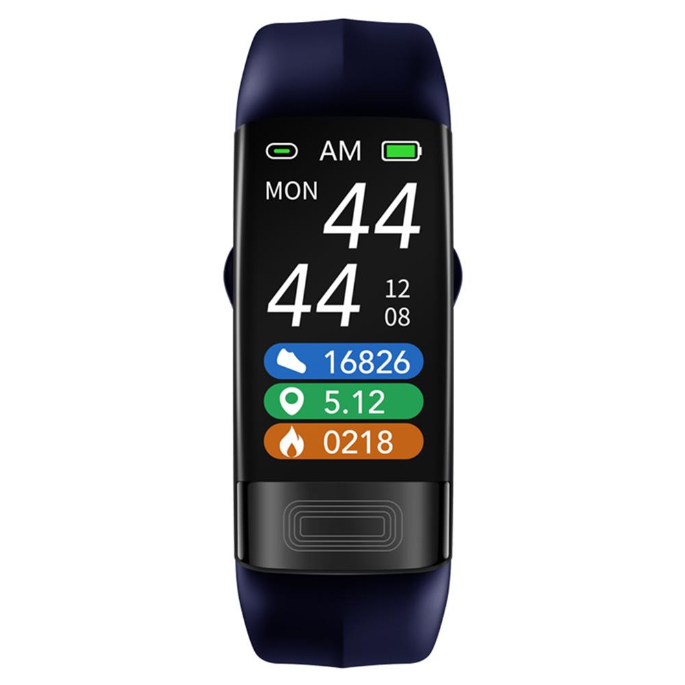 Smartes Armband, Schrittzähler, Blutdruckmessgerät, EKG, Schlaftracker & Herzfrequenztracker