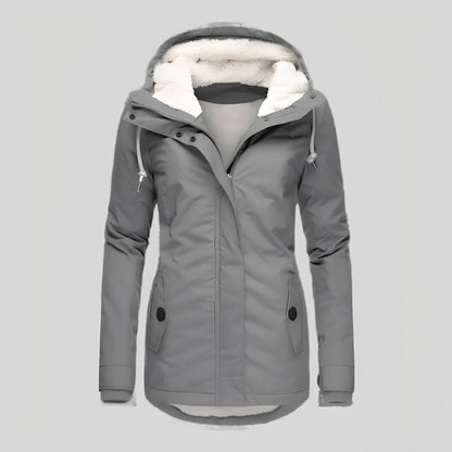 Towana Wasserdichte Jacke mit Kapuze und Futter