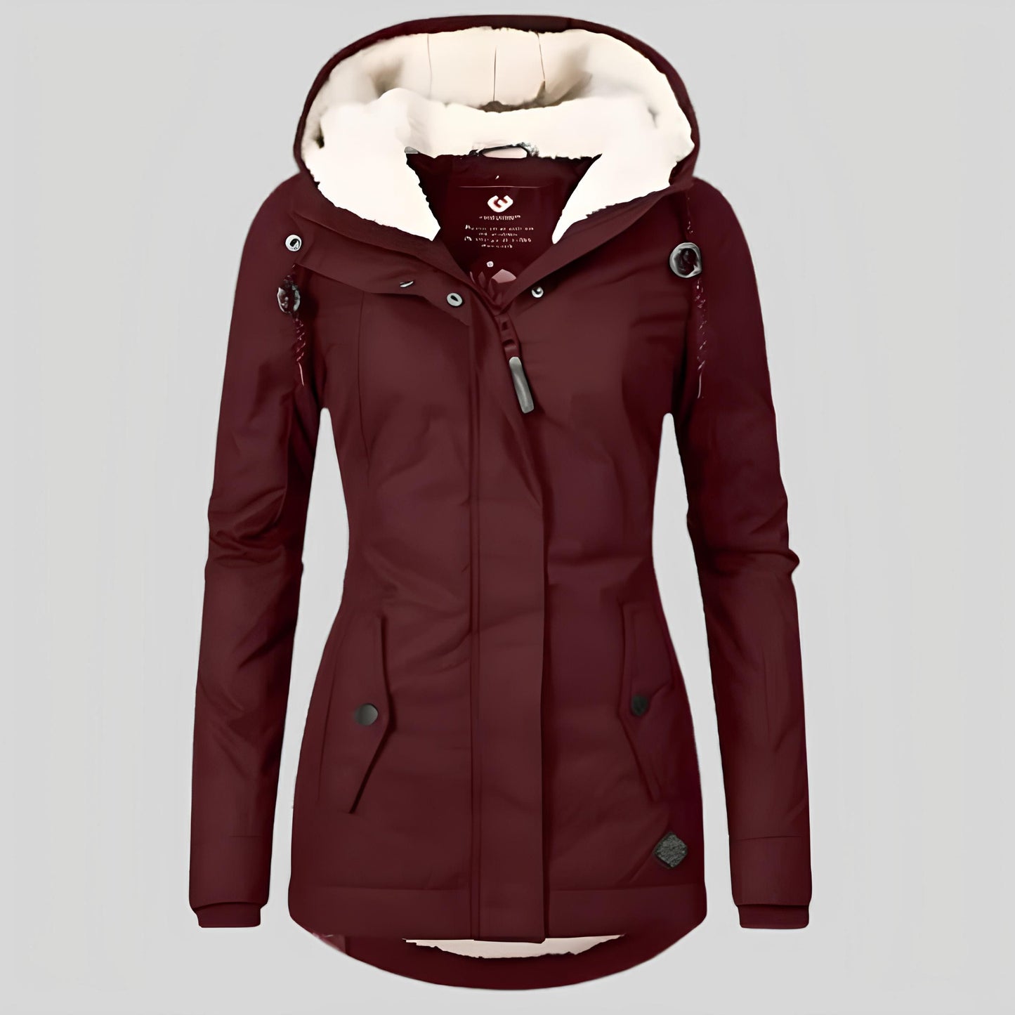 Towana Wasserdichte Jacke mit Kapuze und Futter
