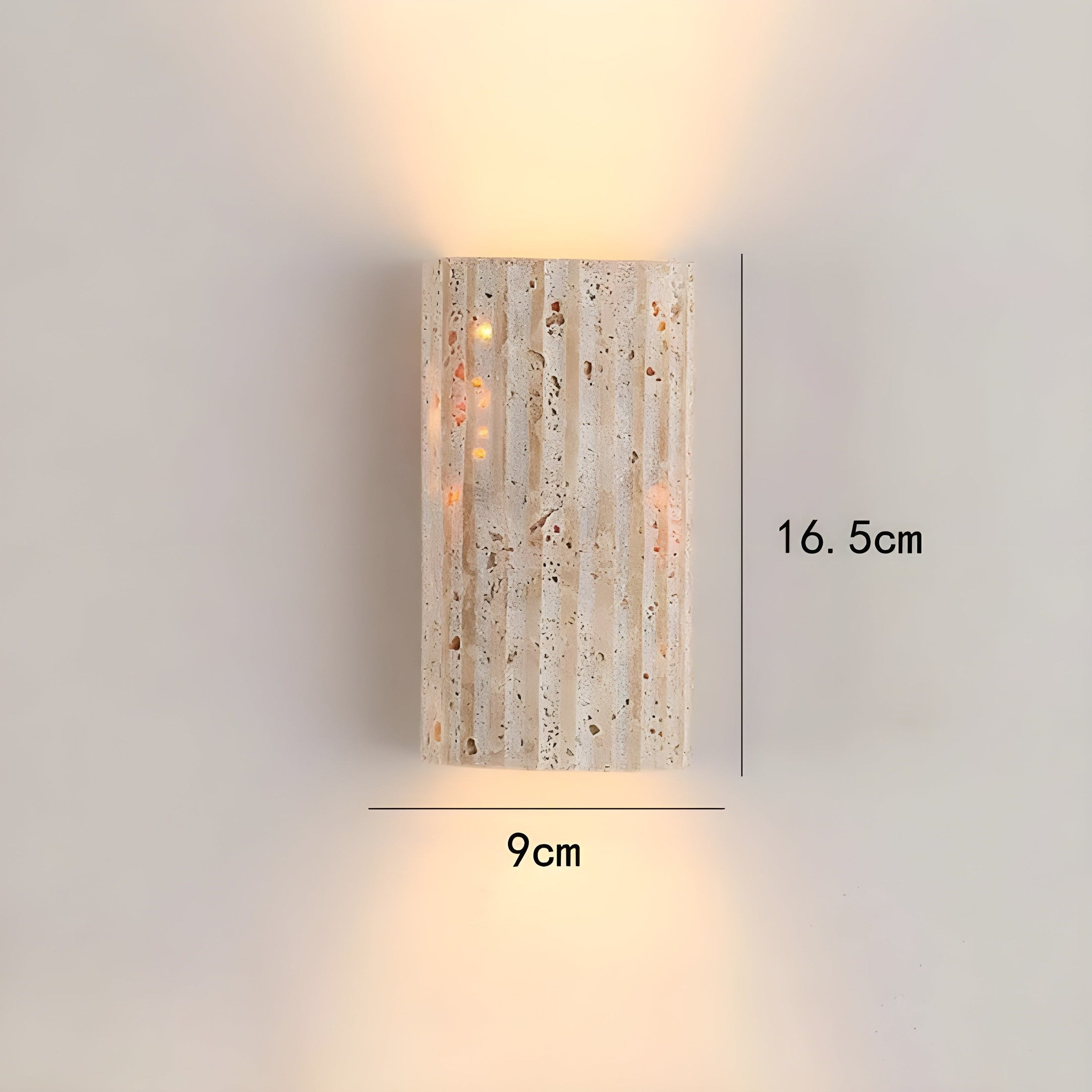 Sarina Stone LED-Wandleuchte