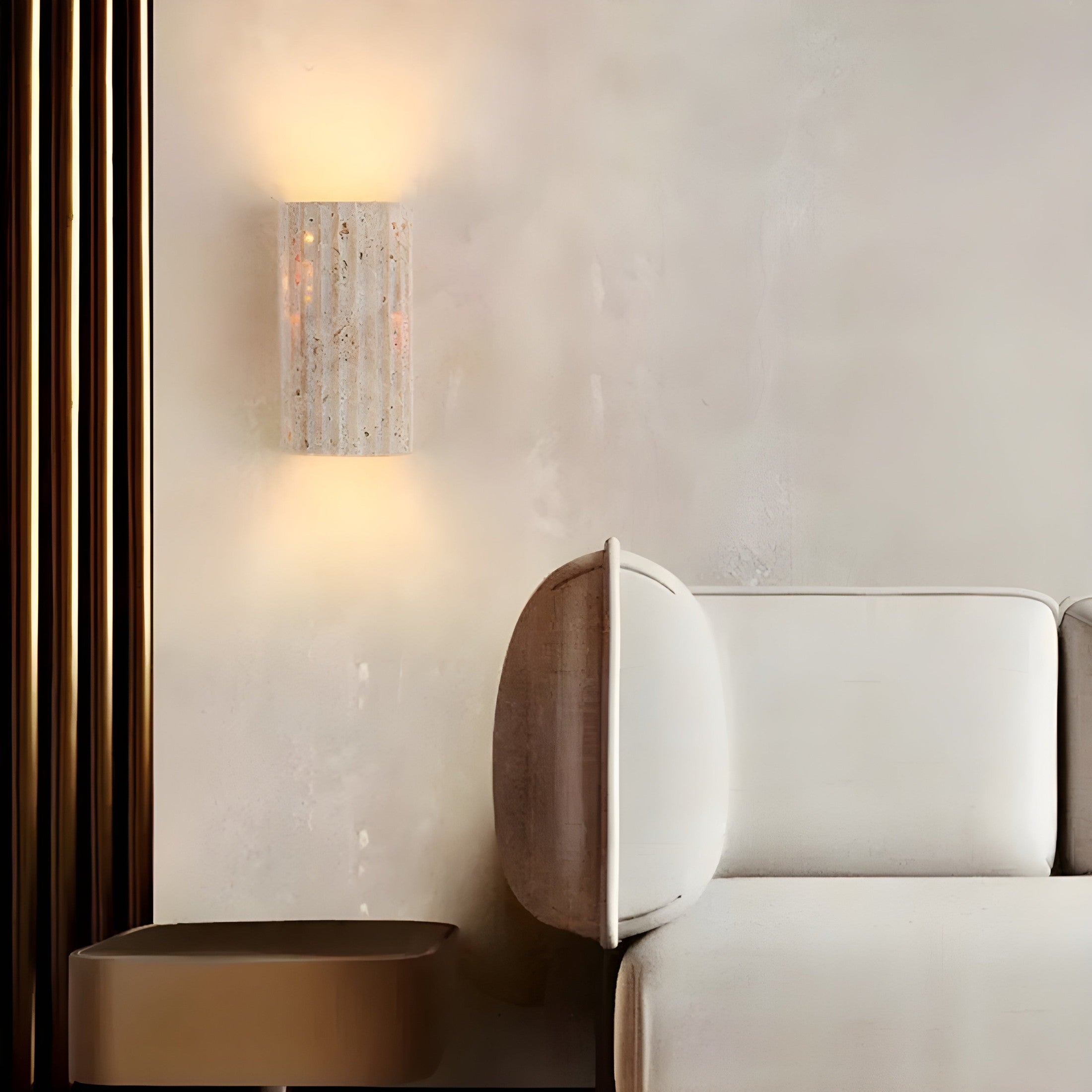 Sarina Stone LED-Wandleuchte