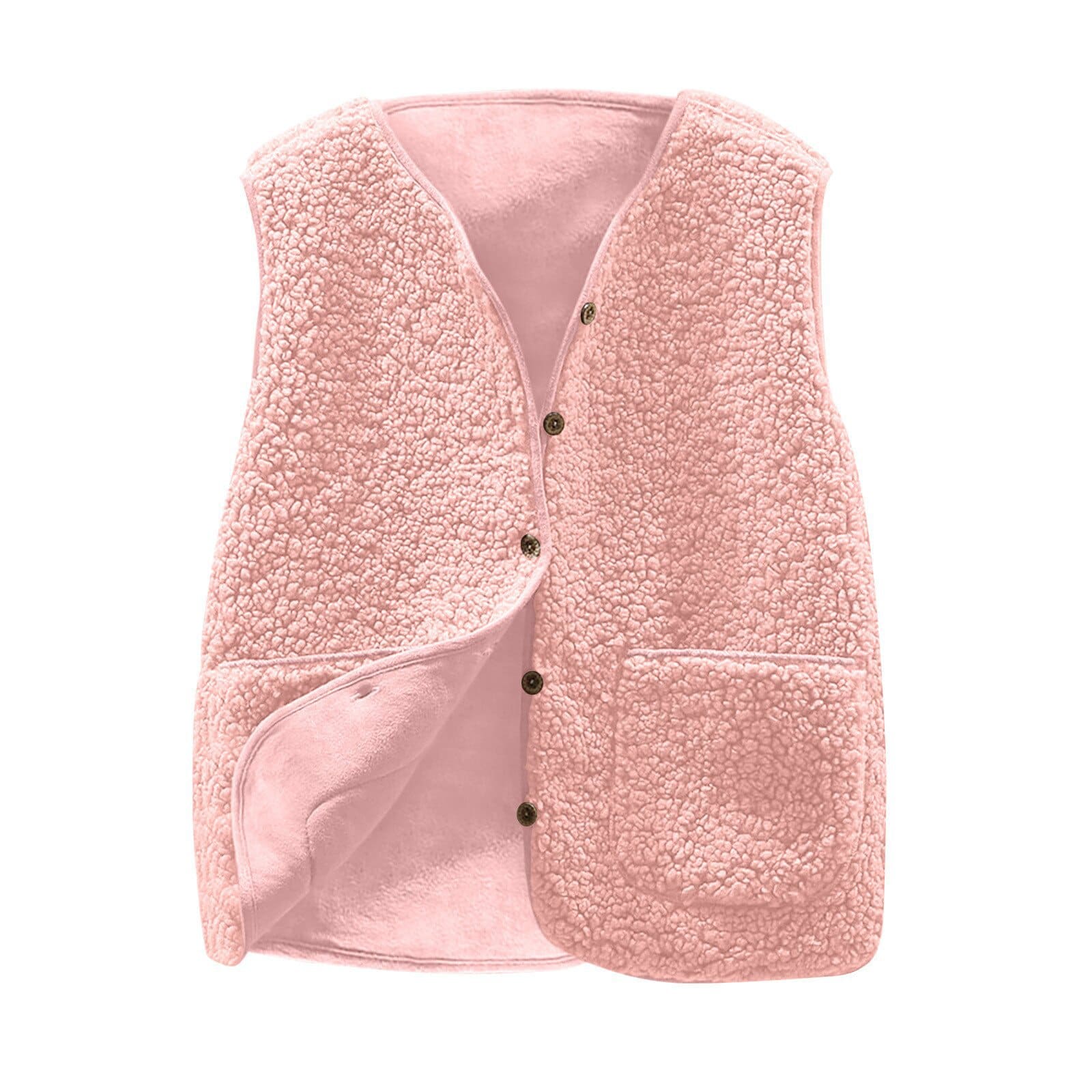 Frauen Teddy kuschelige Fleece Weste