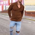 Milan Gestrickte Herren-Strickjacke