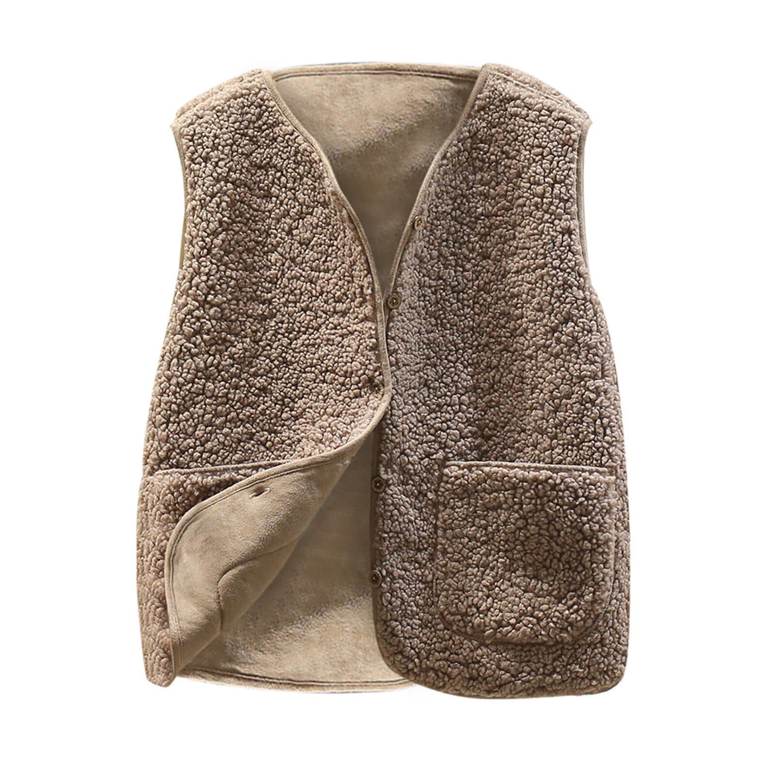 Frauen Teddy kuschelige Fleece Weste