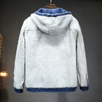 Fleece Jeans Jacke