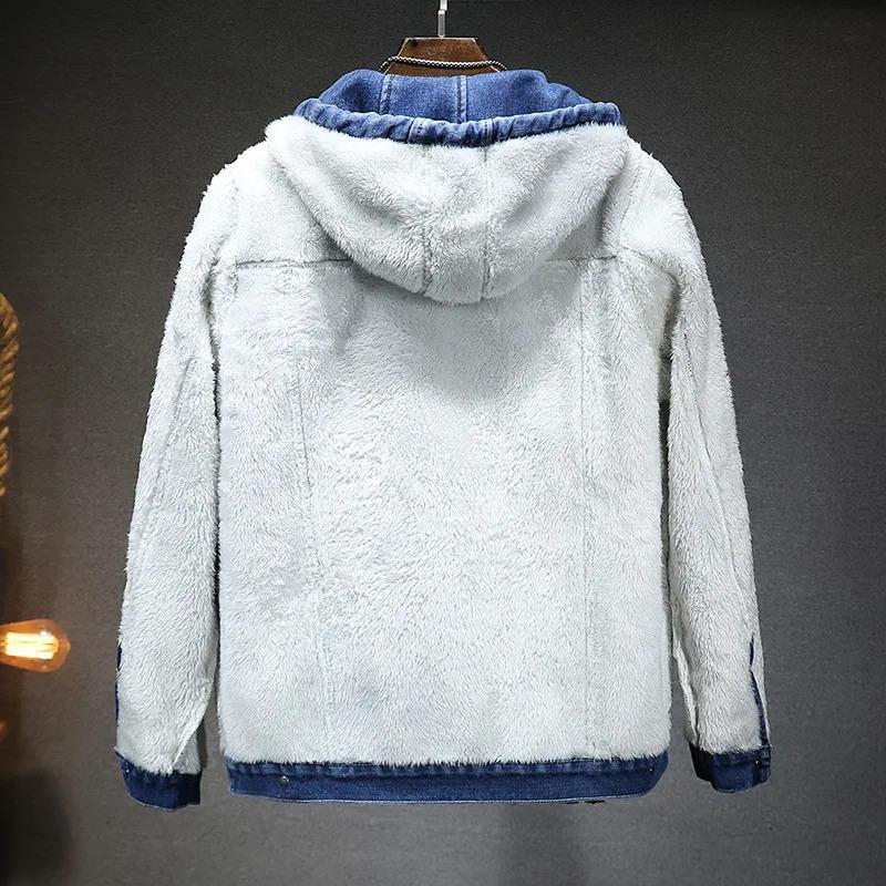 Fleece Jeans Jacke