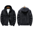 Fleece Jeans Jacke