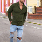 Milan Gestrickte Herren-Strickjacke