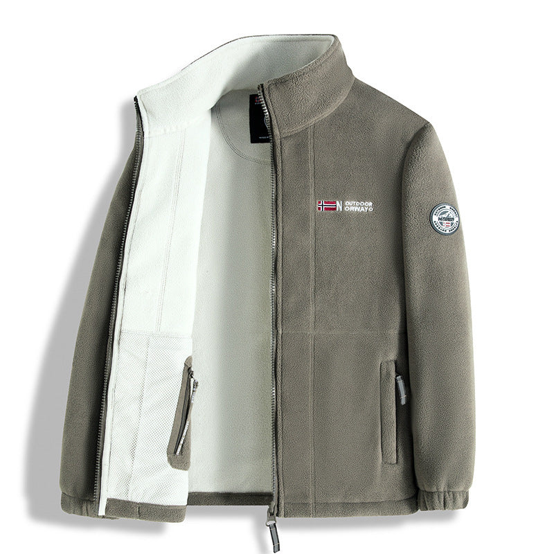 Alpenwärme - warme Fleecejacke