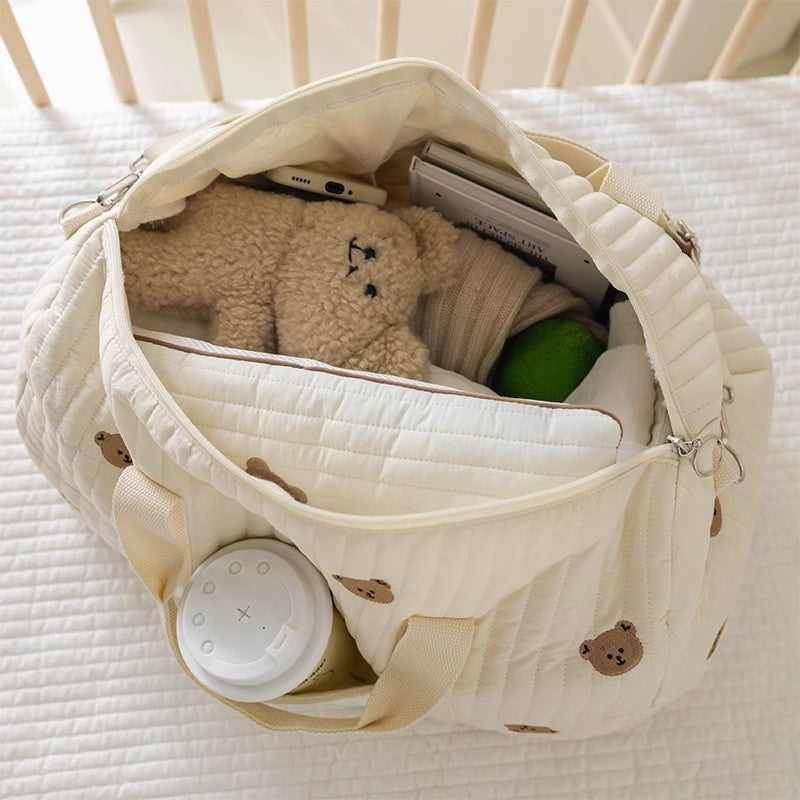 Große Mama-Baby-Tasche - Platz für alles, was Mütter brauchen!