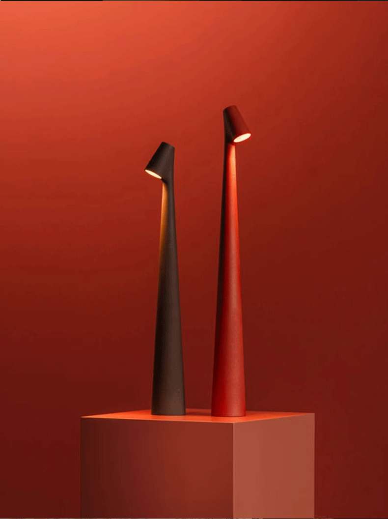 Kabellose skandinavische Minimalistische LED Tischlampe