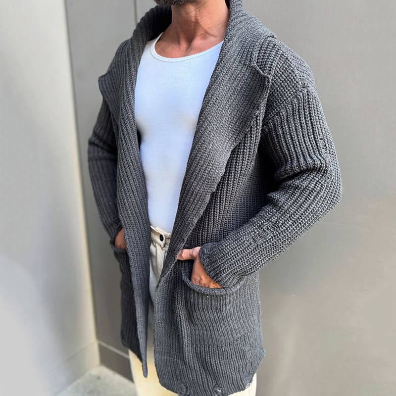 Milon Kapuzen-Strickjacke